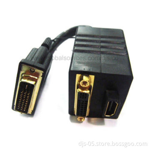 DVI Cable Assembly, Integrates Audio and Video Transmission with High Speed